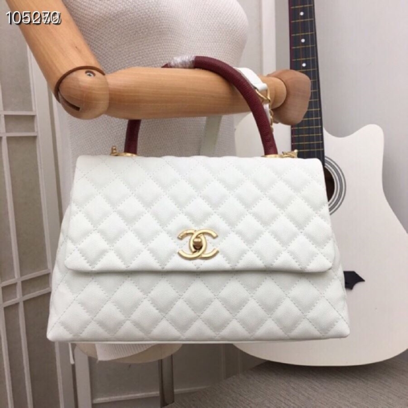Ch**el top handle bags